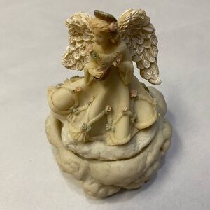 Vintage United Design Angel Collection Heavenly Harmony Trinket Box Jewelry Case